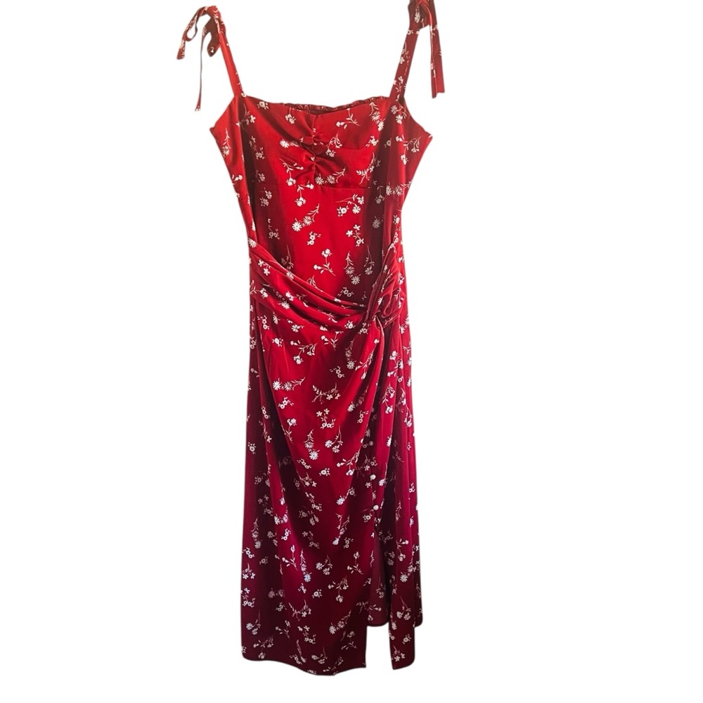 Petite Studio NYC Floral Midi Dress
